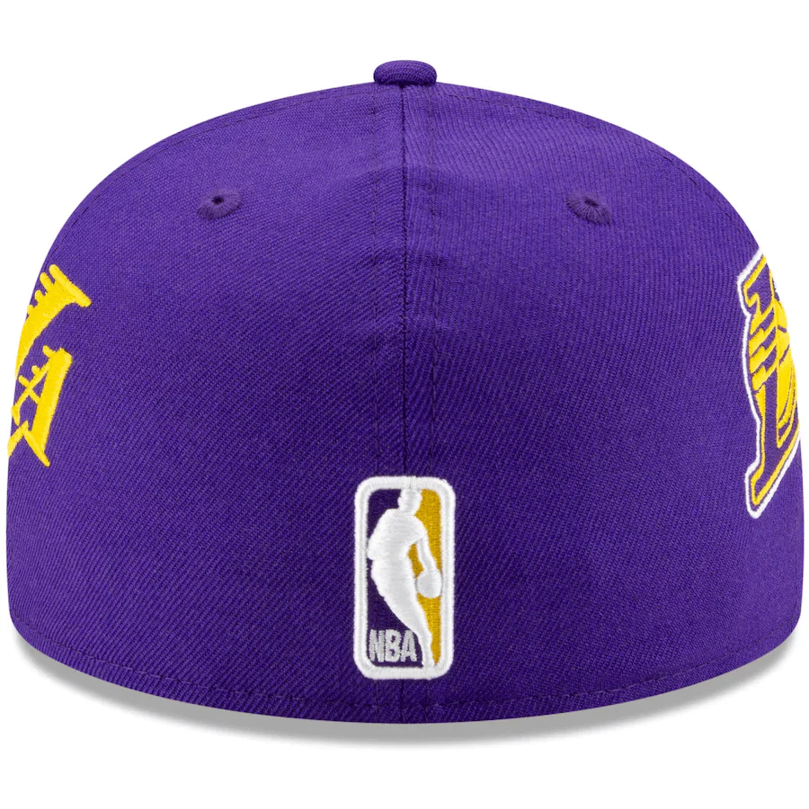 New Era Los Angeles Lakers Icon 2.0 59Fifty Fitted Hat - Image 4