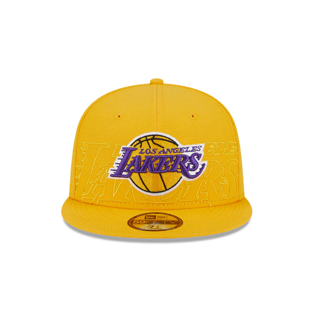 New Era Los Angeles Lakers NBA Authentics 2023 Draft 59FIFTY Fitted Hat - Image 2