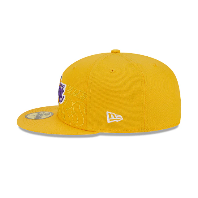New Era Los Angeles Lakers NBA Authentics 2023 Draft 59FIFTY Fitted Hat - Image 4