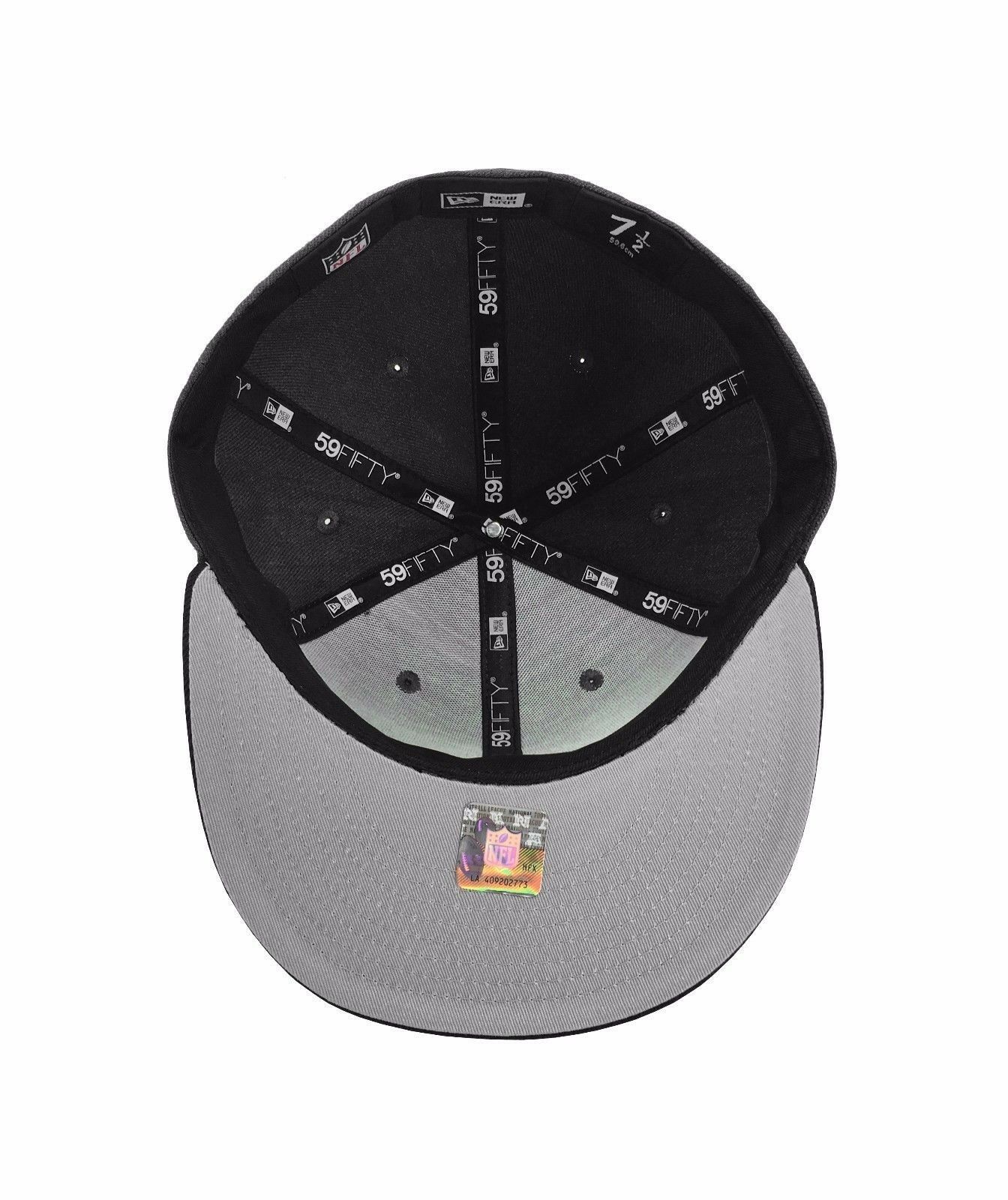 New Era Los Angeles Rams Charcoal & Navy Blue 59FIFTY Fitted Hat - Image 2