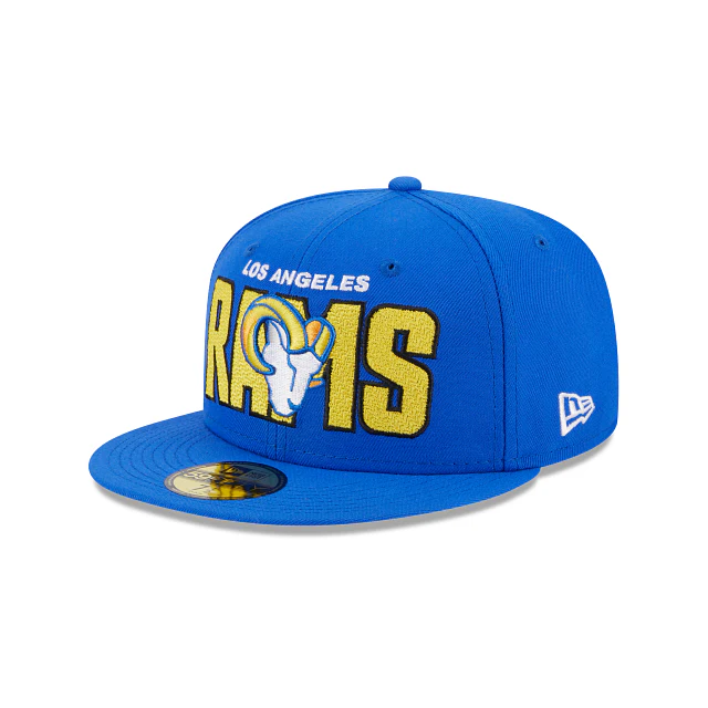 New Era Los Angeles Rams NFL Draft 2023 Alt 59FIFTY Fitted Hat - Image 3
