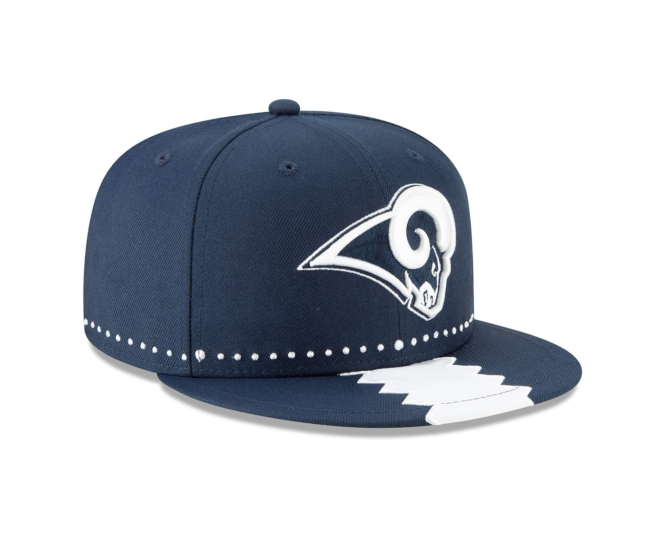 New Era Los Angeles Rams NFL Draft 59FIFTY Fitted Hat - Image 5