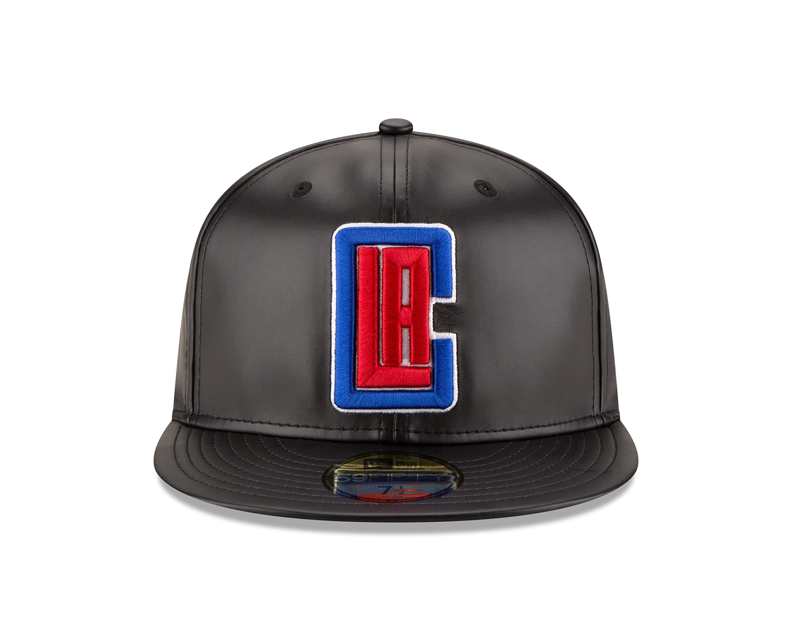 New Era Lost Angeles Clippers Leather 59FIFTY Fitted Hat - Image 3