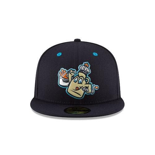 New Era Vermont Lake Monsters Maple Kings On-Field Liquid Chrome Fitted Hat - Image 5