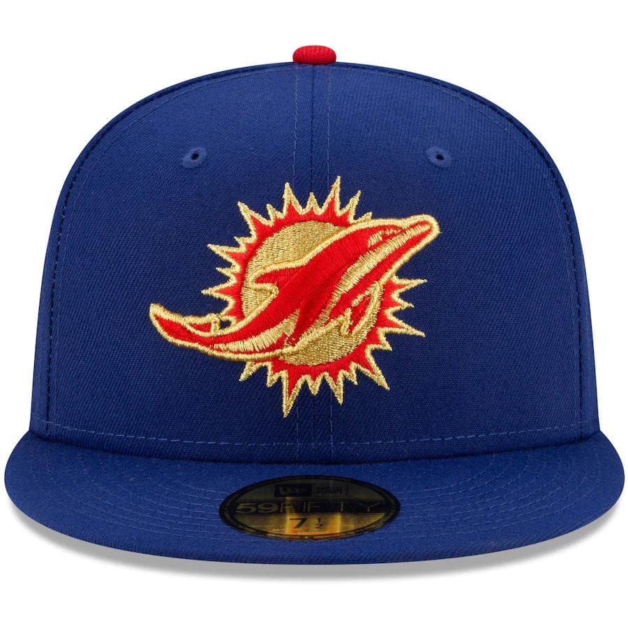 New Era Miami Dolphins Americana 2021 59FIFTY Fitted Hat - Image 2