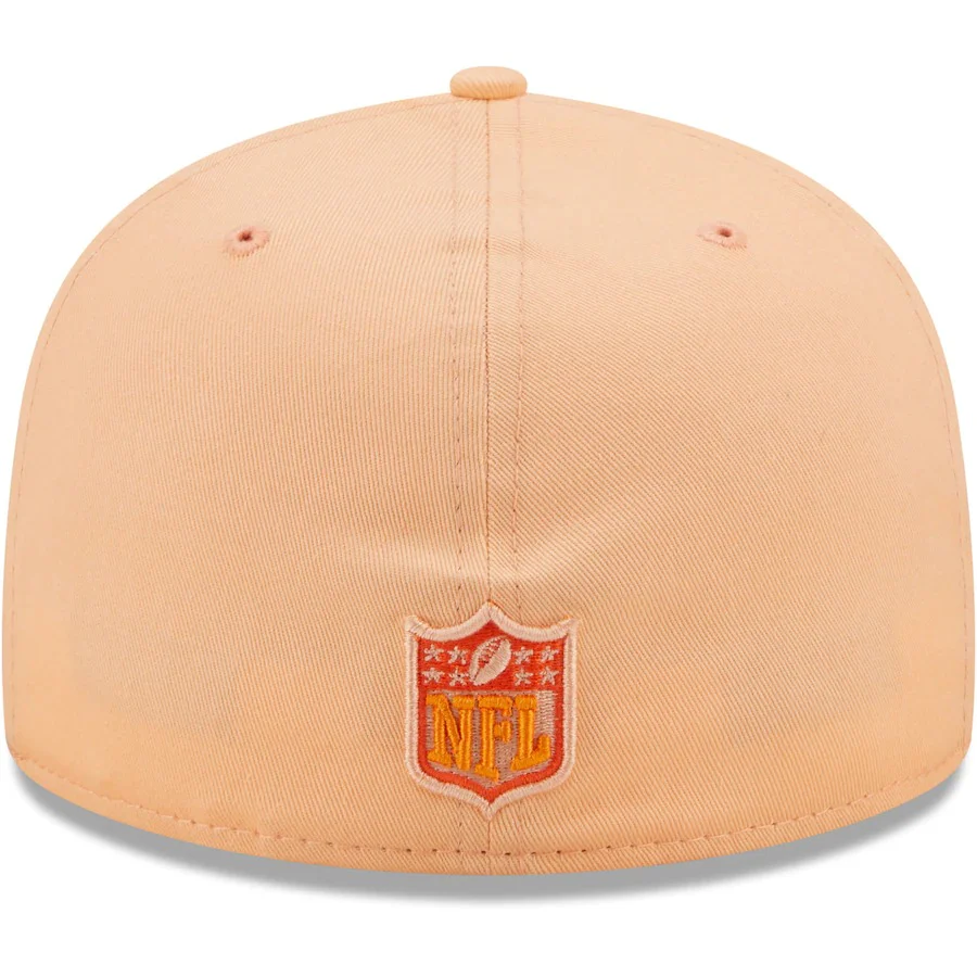 New Era Miami Dolphins Orange The Pastels 59FIFTY Fitted Hat - Image 4