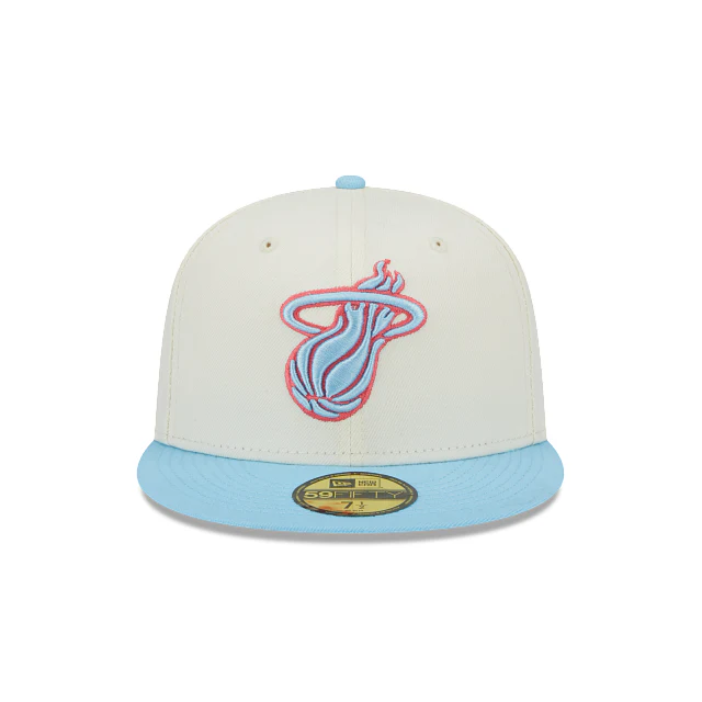 New Era Miami Heat Colorpack 2023 59FIFTY Fitted Hat - Image 2