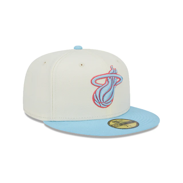 New Era Miami Heat Colorpack 2023 59FIFTY Fitted Hat - Image 3