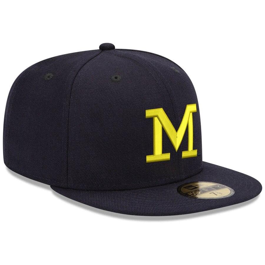 New Era Michigan Wolverines Thin M 59FIFTY Fitted Hat - Image 5