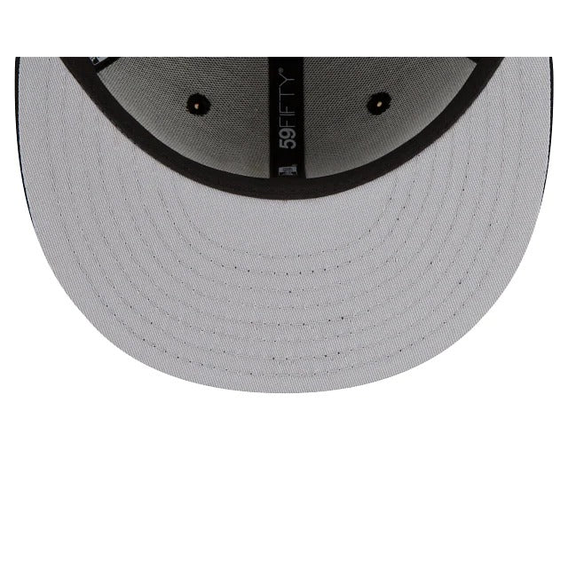 New Era Mickey Mouse Letterman Black/Blue 2021 59FIFTY Fitted Hat - Image 2