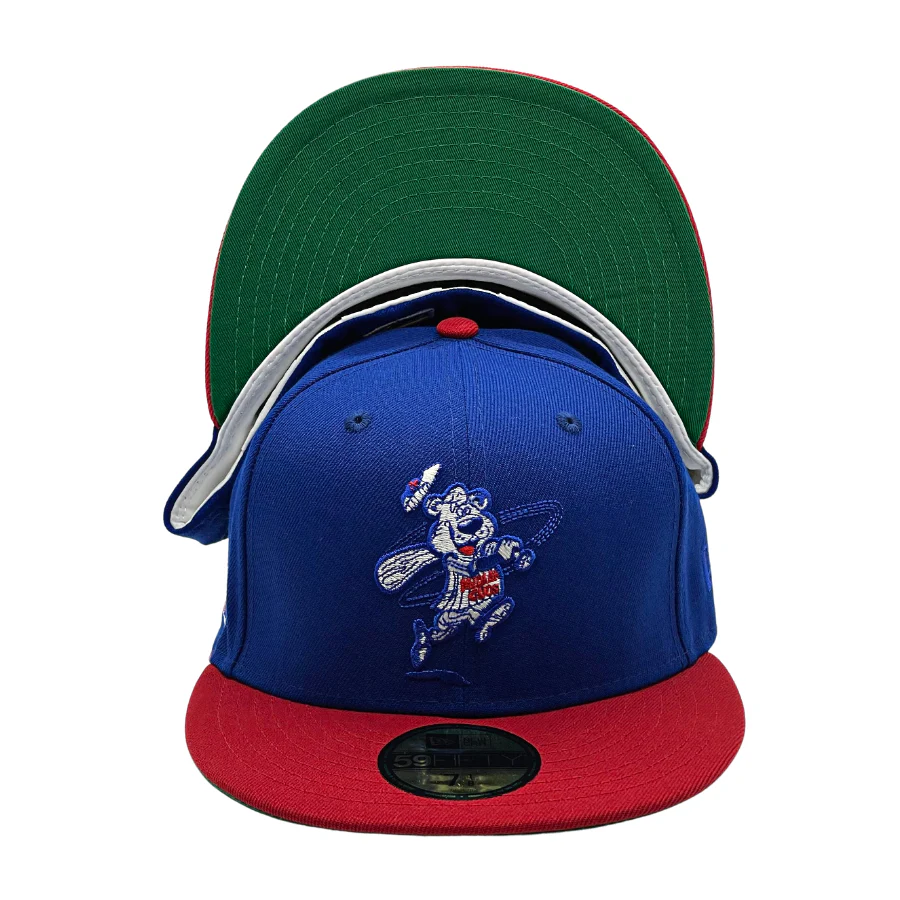 New Era Midland Cubs Royal/Red Two Tone 59FIFTY Fitted Hat - Image 2