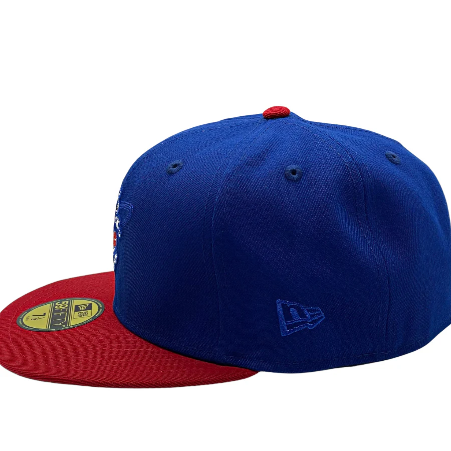 New Era Midland Cubs Royal/Red Two Tone 59FIFTY Fitted Hat - Image 4