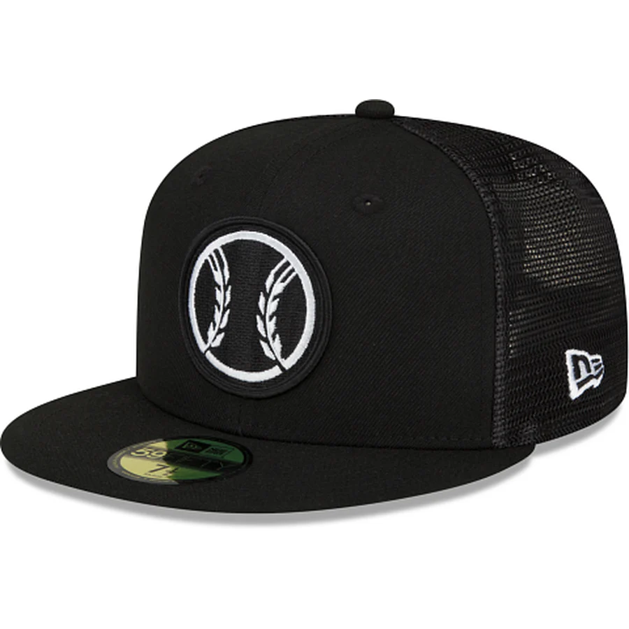 New Era Milwaukee Brewers 2023 Batting Practice Black 59FIFTY Fitted Hat