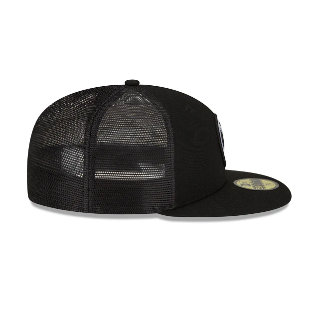 New Era Milwaukee Brewers 2023 Batting Practice Black 59FIFTY Fitted Hat - Image 5