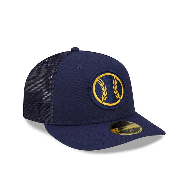 New Era Milwaukee Brewers 2023 Batting Practice Low Profile 59FIFTY Fitted Hat - Image 3