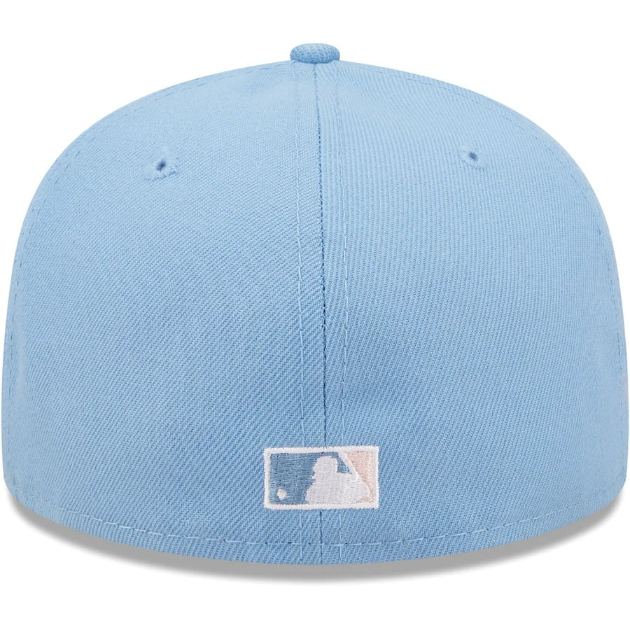 New Era Milwaukee Brewers Light Blue 50th Anniversary 59FIFTY Fitted Hat - Image 3