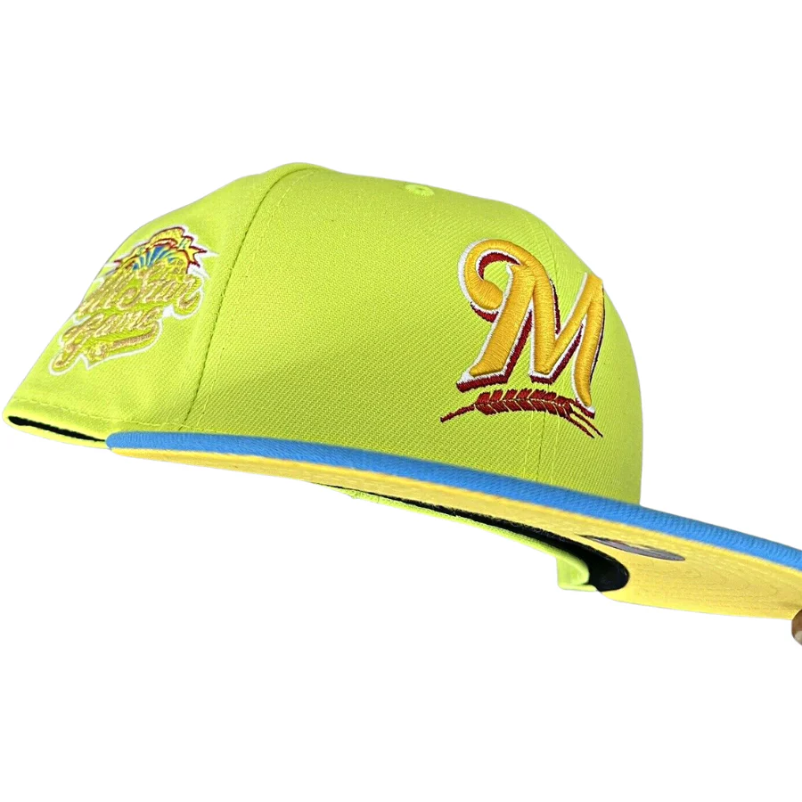 New Era Milwaukee Brewers "Marge Simpson" Inspired 59FIFTY Fitted Hat - Image 3