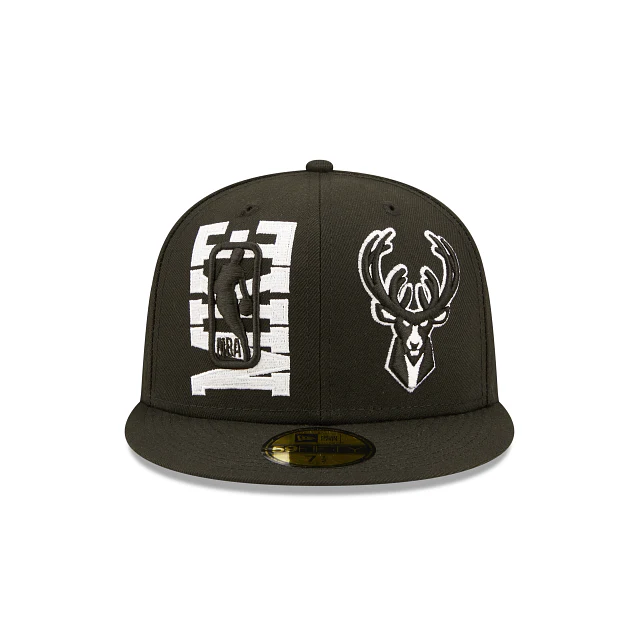 New Era  Milwaukee Bucks 2022 Draft 59FIFTY Fitted Hat - Image 2