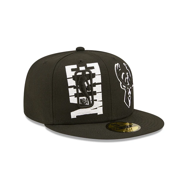 New Era  Milwaukee Bucks 2022 Draft 59FIFTY Fitted Hat - Image 3