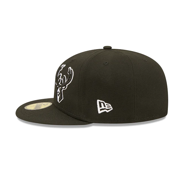 New Era  Milwaukee Bucks 2022 Draft 59FIFTY Fitted Hat - Image 4