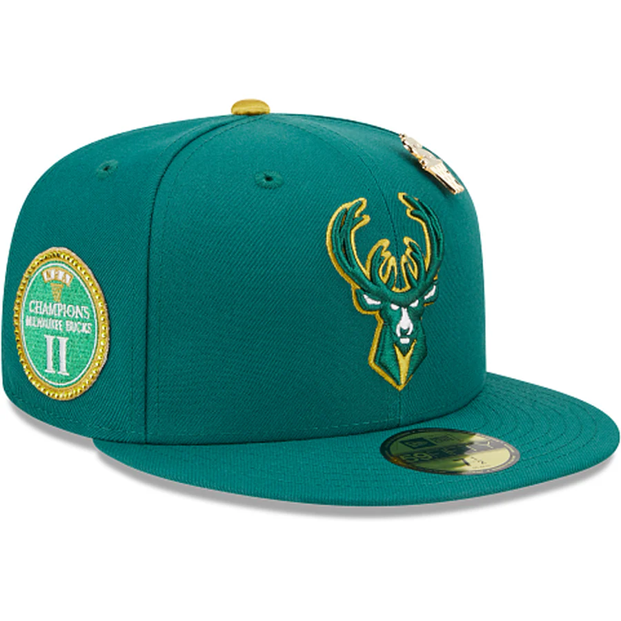 New Era Milwaukee Bucks Max Bet 2022 59FIFTY Fitted Hat