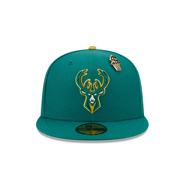 New Era Milwaukee Bucks Max Bet 2022 59FIFTY Fitted Hat - Image 2