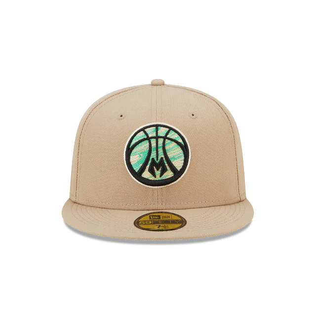 New Era Milwaukee Bucks Team 2023 Neon 59FIFTY Fitted Hat - Image 2