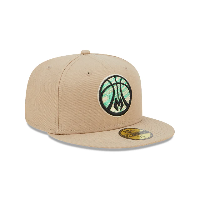 New Era Milwaukee Bucks Team 2023 Neon 59FIFTY Fitted Hat - Image 3
