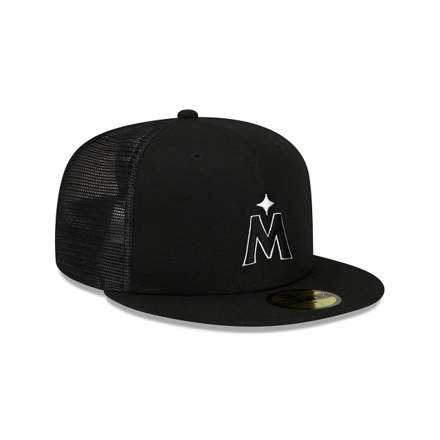 New Era Minnesota Twins 2023 Batting Practice Black 59FIFTY Fitted Hat - Image 3