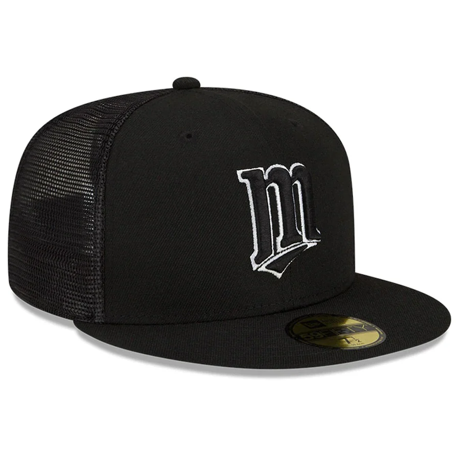 New Era Minnesota Twins Black 2022 Batting Practice 59FIFTY Fitted Hat - Image 4