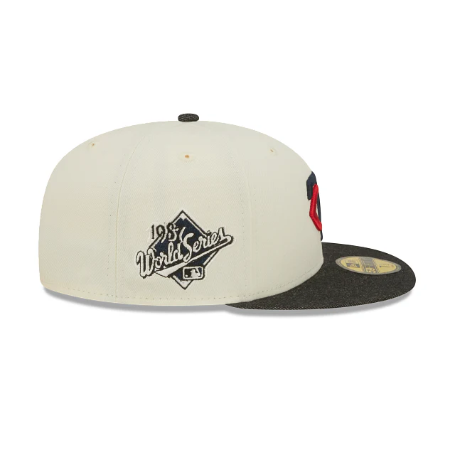 New Era Minnesota Twins Black Denim 2022 59FIFTY Fitted Hat - Image 4
