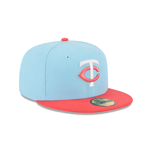 New Era Minnesota Twins Colorpack Blue 2023 59FIFTY Fitted Hat - Image 3
