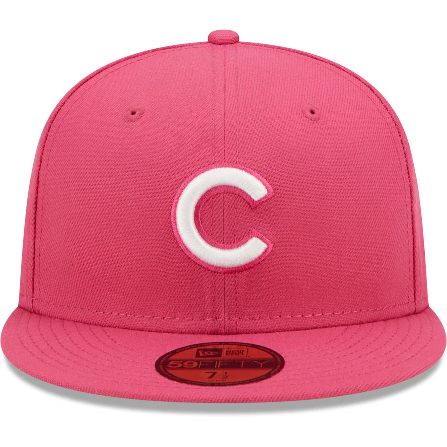 New Era Minnesota Twins Hot Pink 59FIFTY Fitted Hat - Image 5