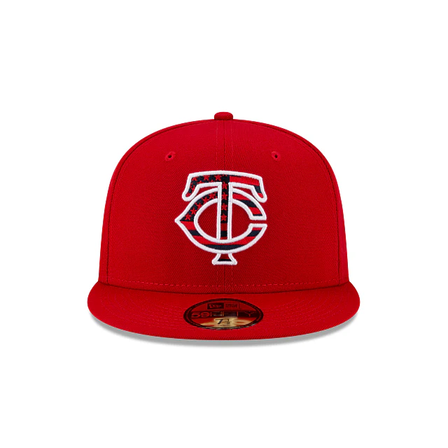 New Era Minnesota Twins Independence Day 2021 59FIFTY Fitted Hat - Image 2