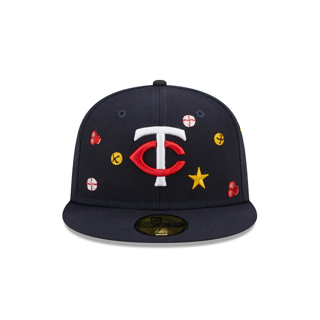 New Era Minnesota Twins Sleigh 2022 59FIFTY Fitted Hat - Image 2
