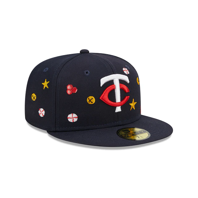 New Era Minnesota Twins Sleigh 2022 59FIFTY Fitted Hat - Image 3