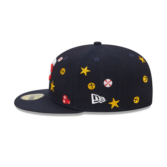 New Era Minnesota Twins Sleigh 2022 59FIFTY Fitted Hat - Image 4