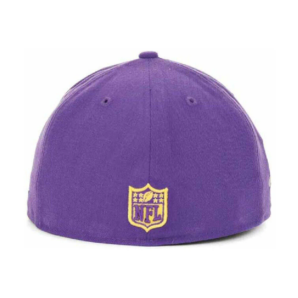 New Era Minnesota Vikings Purple New NFL 2012 Draft 59FIFTY Fitted Hat - Image 4