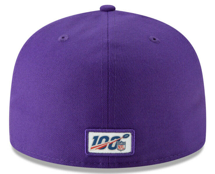 New Era Minnesota Vikings Purple NFL Draft On-Stage 59FIFTY Fitted Hat - Image 4