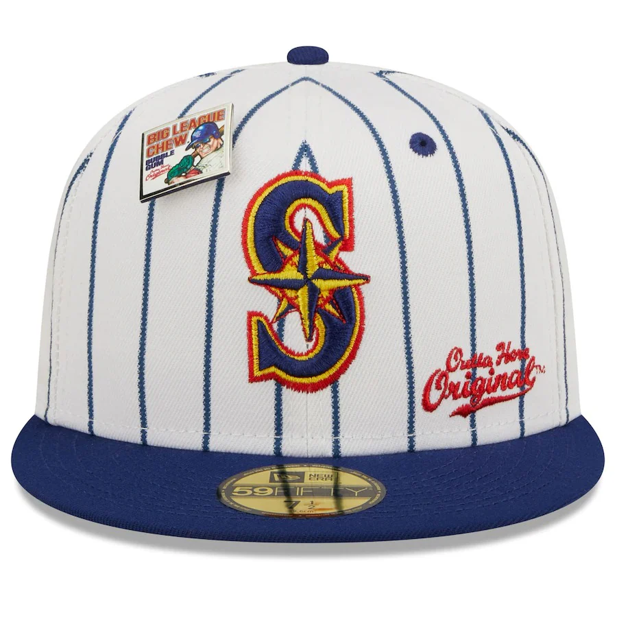 New Era MLB x Big League Chew Seattle Mariners Original 59FIFTY Fitted Hat - Image 5