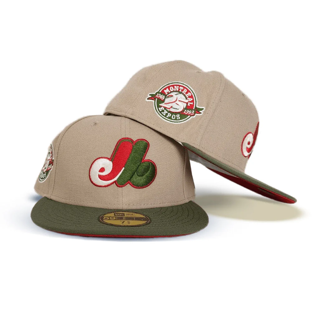 New Era Montreal Expos Camel 25th Anniversary 59FIFTY Fitted Hat - Image 2