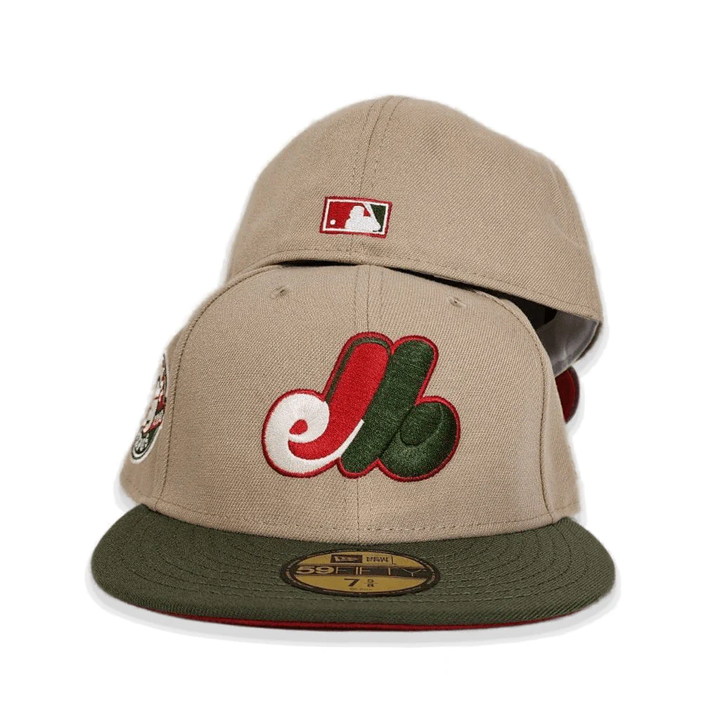 New Era Montreal Expos Camel 25th Anniversary 59FIFTY Fitted Hat - Image 5