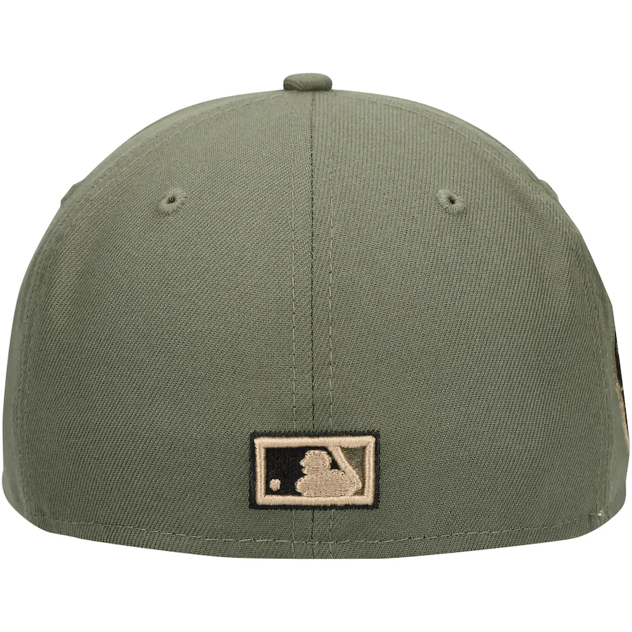 New Era Montreal Expos Military Green Cooperstown 59Fifty Fitted Hat - Image 4