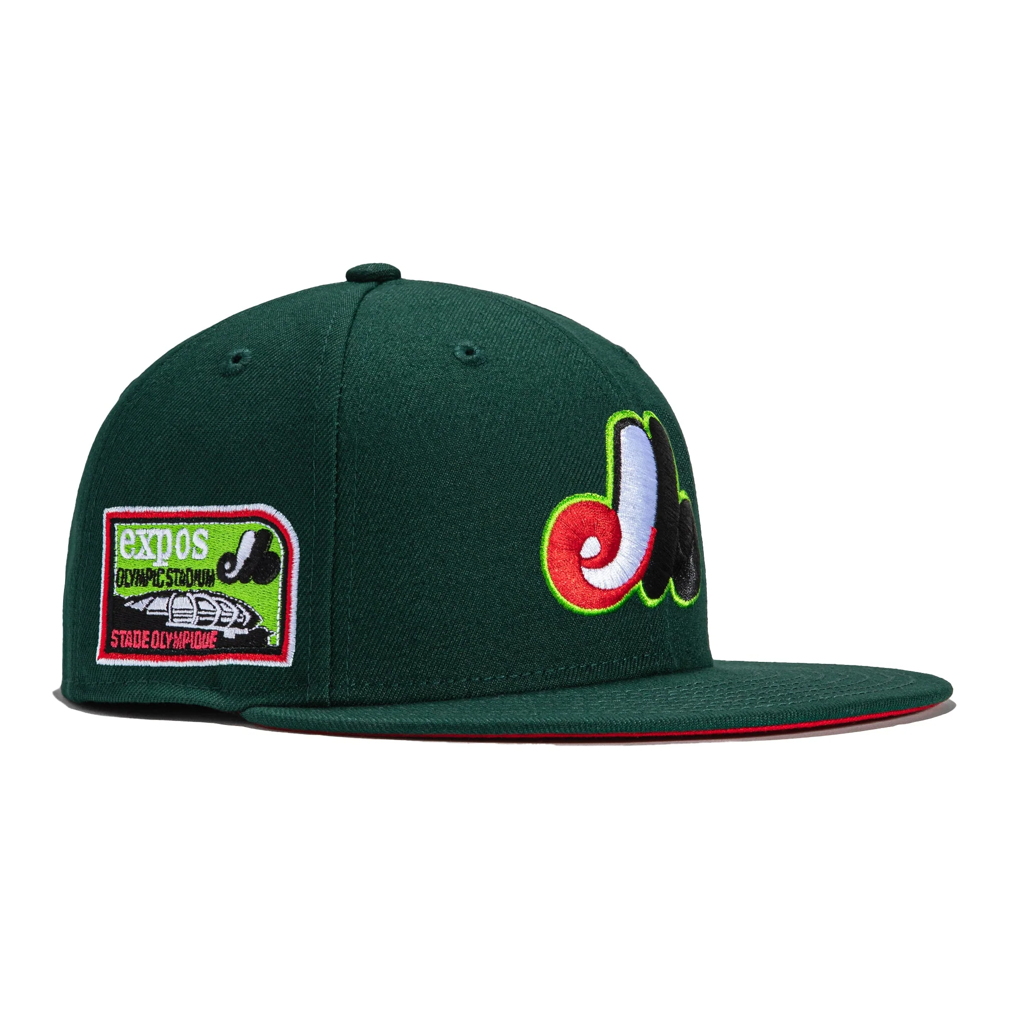 New Era Montreal Expos Olympic Stadium 'Watermelon' 59FIFTY Fitted Hat