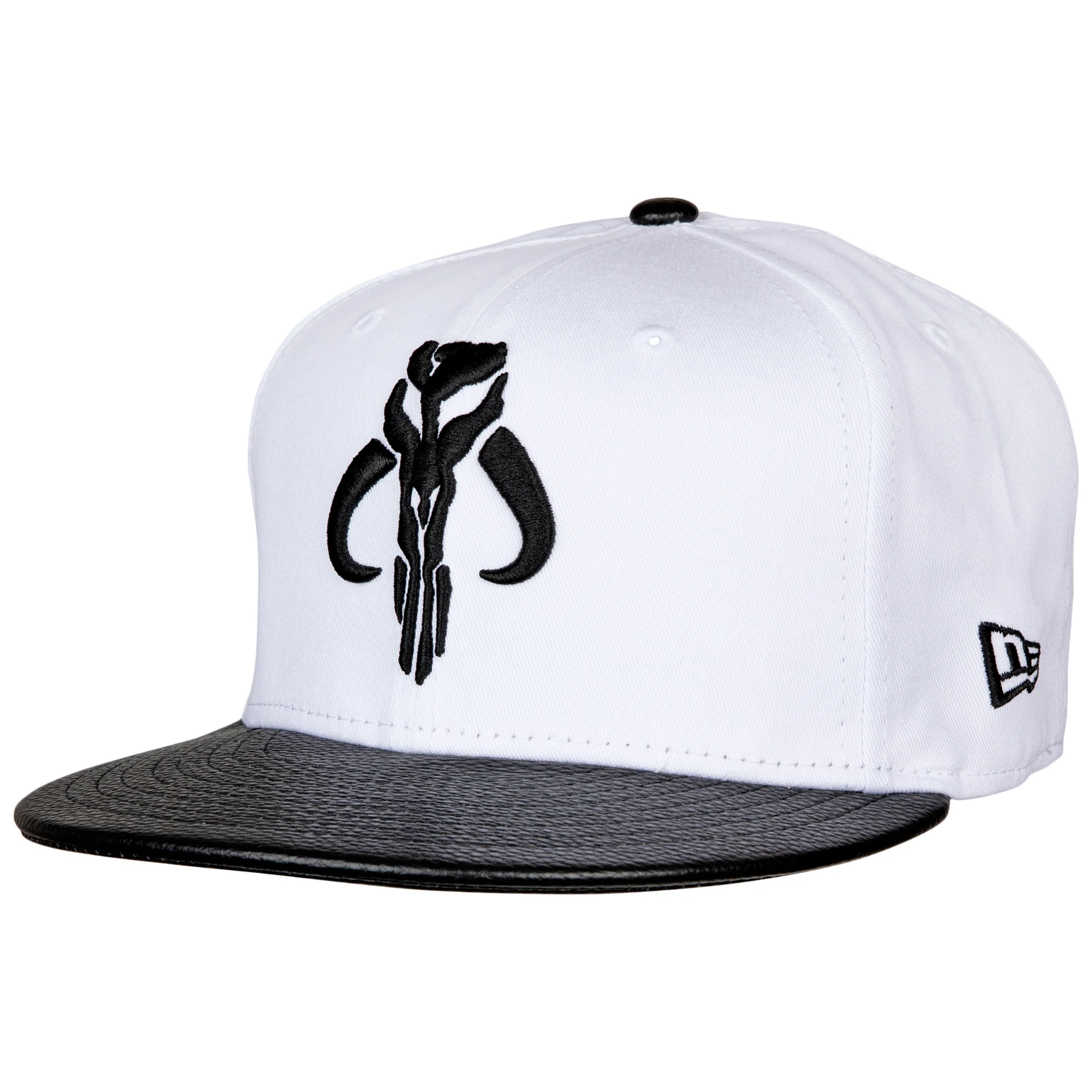 New Era Mythosaur Minimalist Symbol White w/Pebbled Undervisor 59FIFTY Fitted Hat