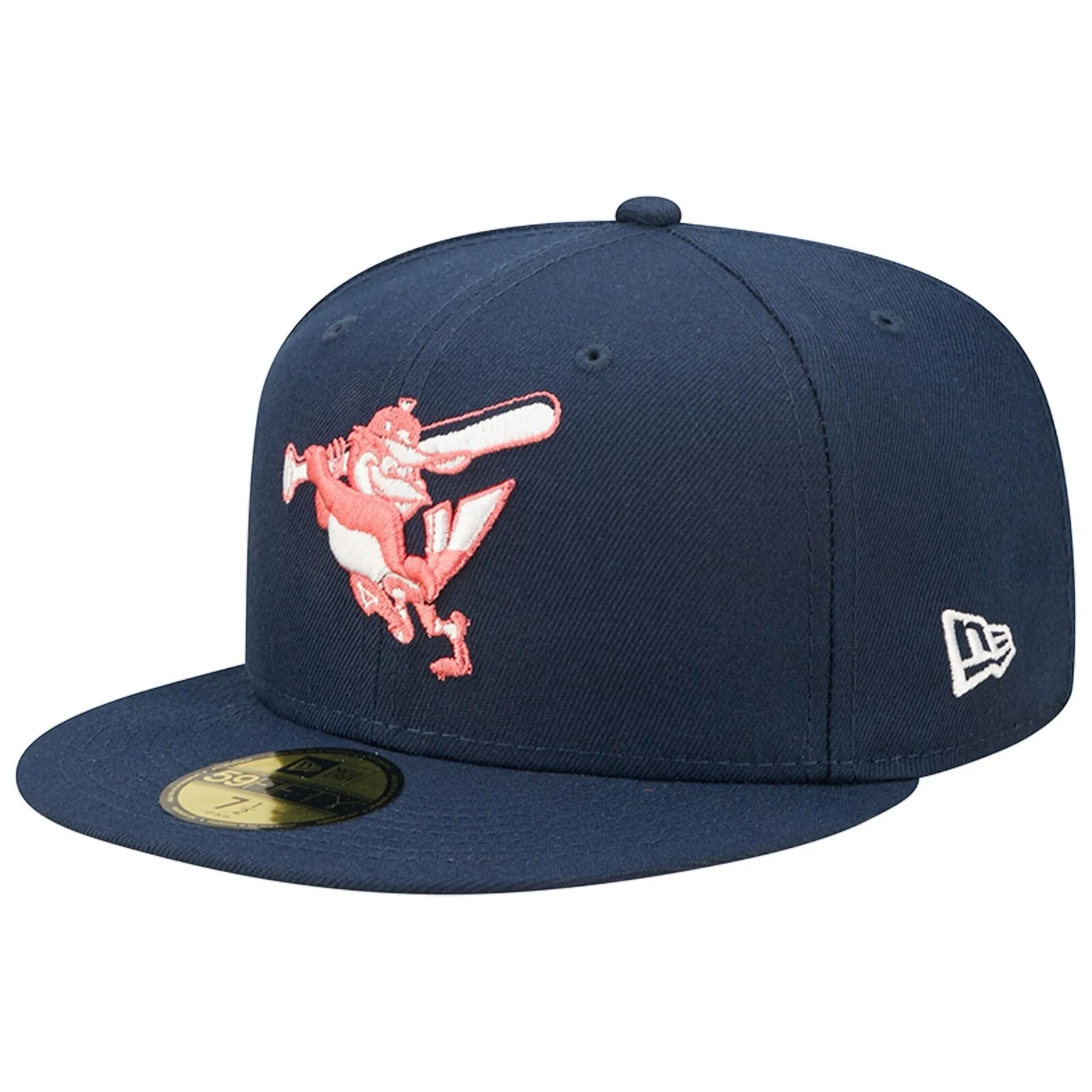 New Era Navy Baltimore Orioles 50th Anniversary Lava Undervisor 59FIFTY Fitted Hat - Image 5