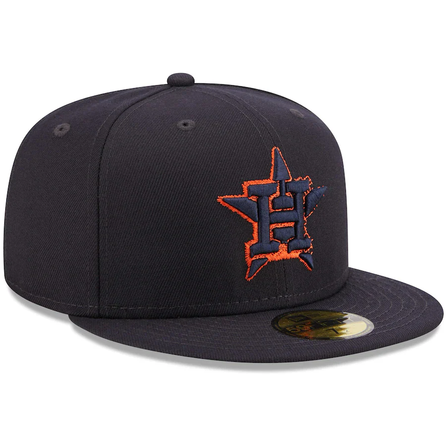 New Era Navy Houston Astros Scored 59FIFTY Fitted Hat - Image 3
