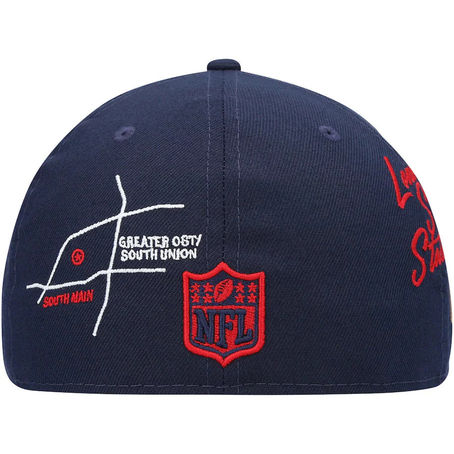New Era Navy Houston Texans City Transit 59FIFTY Fitted Hat - Image 4