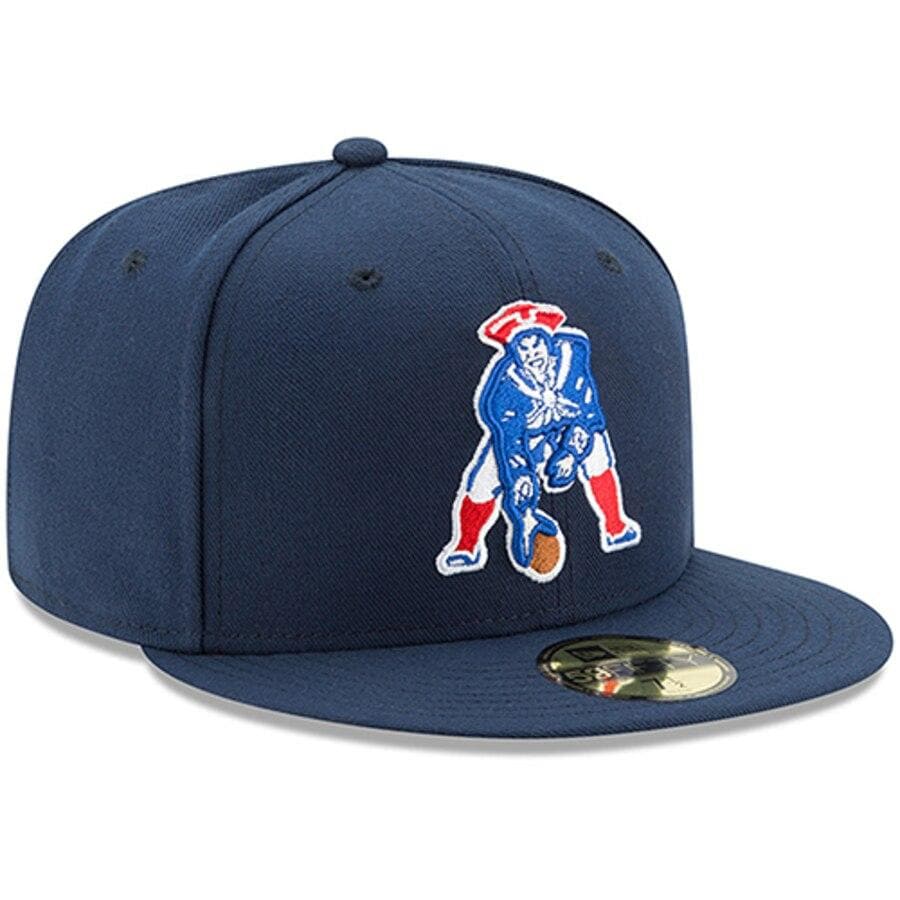 New Era New England Patriots Classic Logo Omaha 59FIFTY Fitted Hat - Image 4