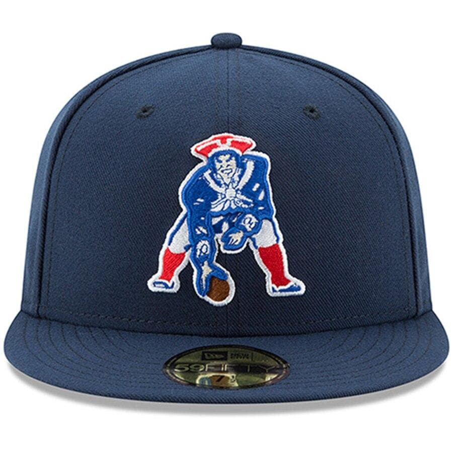 New Era New England Patriots Classic Logo Omaha 59FIFTY Fitted Hat - Image 5